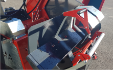 entrée de scie OMA vendue par Giraud matériels forestiers à Noirétable