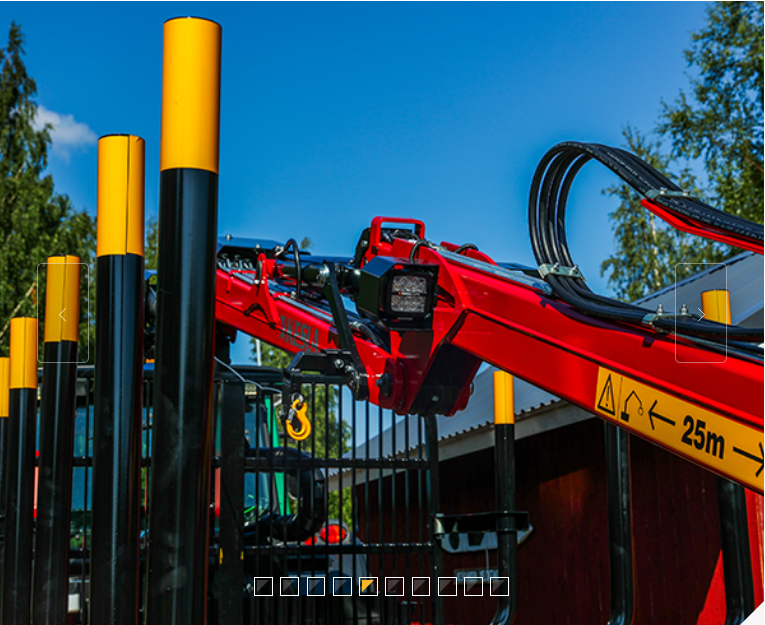 bras déplié de GRUE FORESTIERE KESLA224
du constructeur finlandais KESLA à voir actuellement sur notre parc chez Giraud matériels forestiers 2 ZA de l'étang 42440 NOIRETABLE