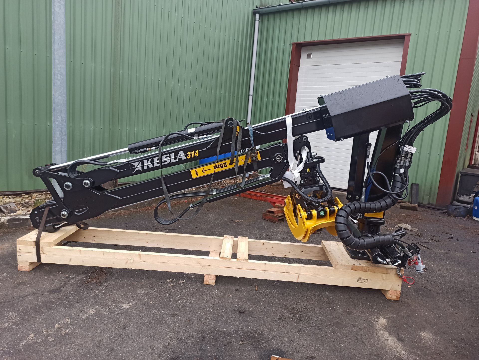 bras vue grue forestiere kesla 200