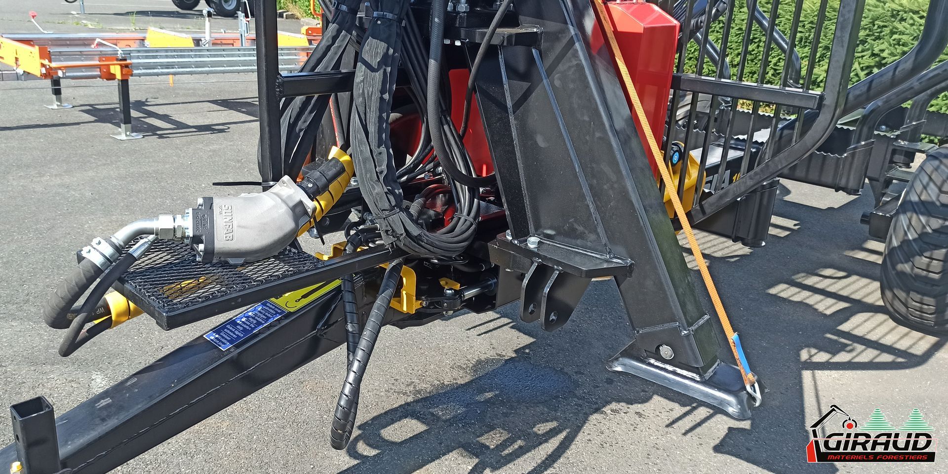 hydraulique remorque kesla 144