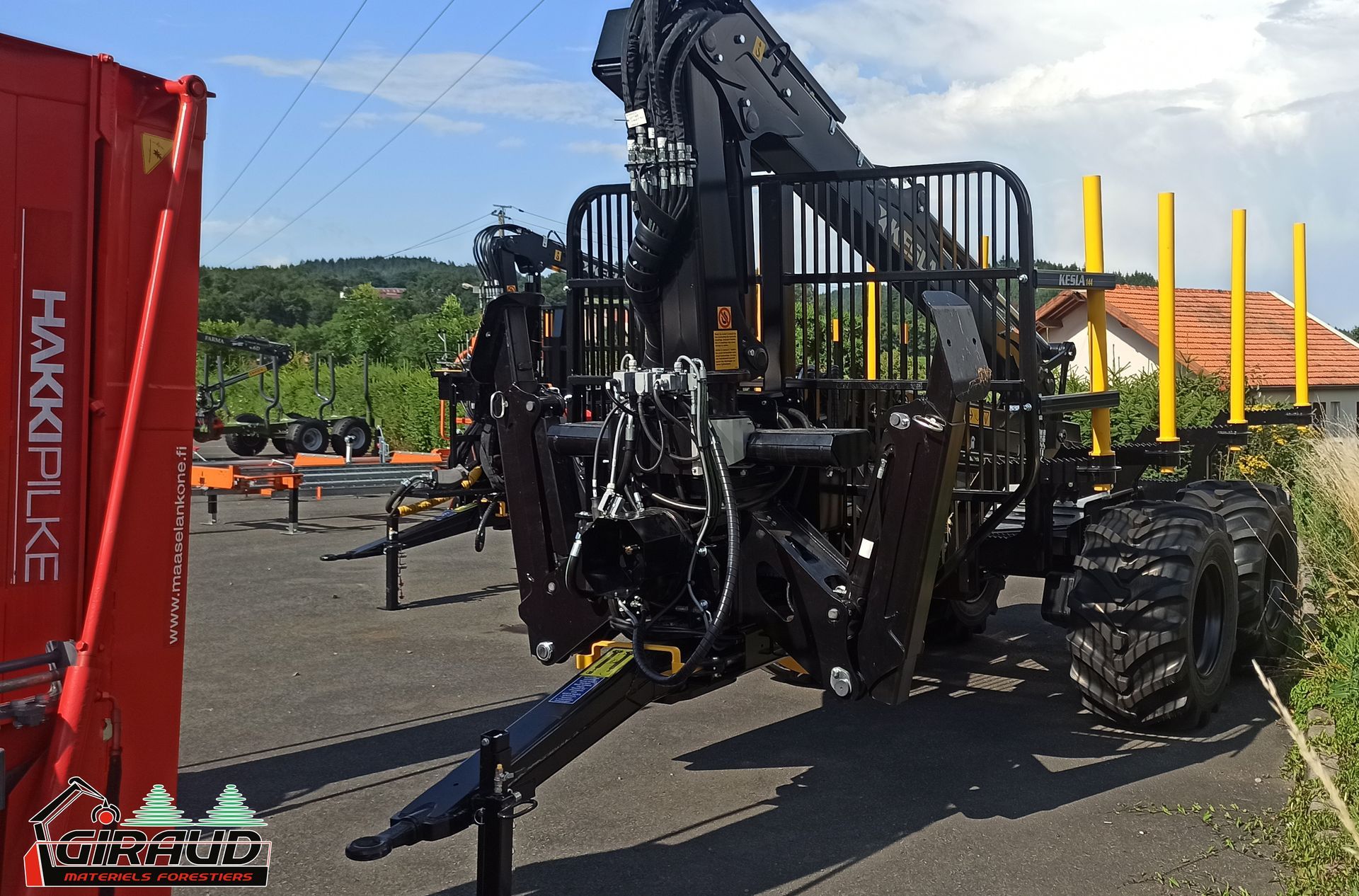 béquilles remorque kesla 144