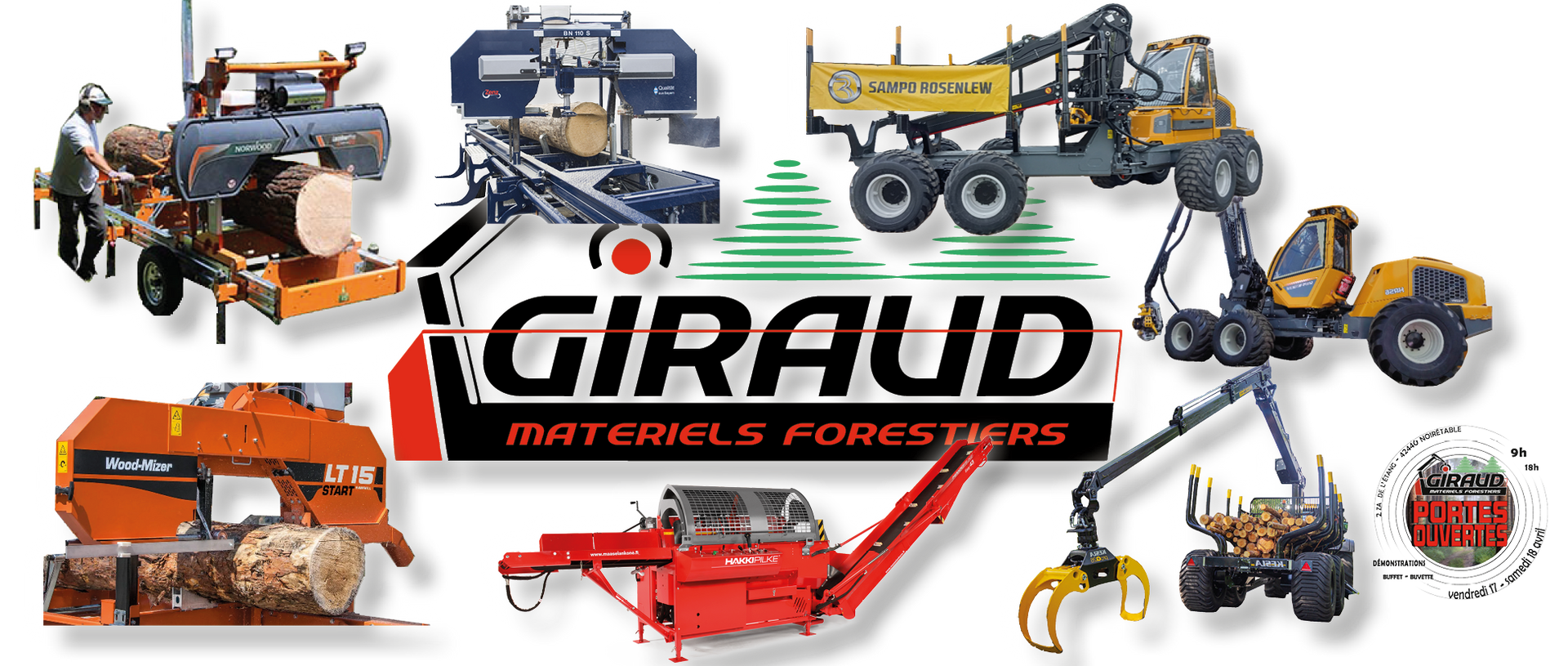 logo giraud matériels forestiers