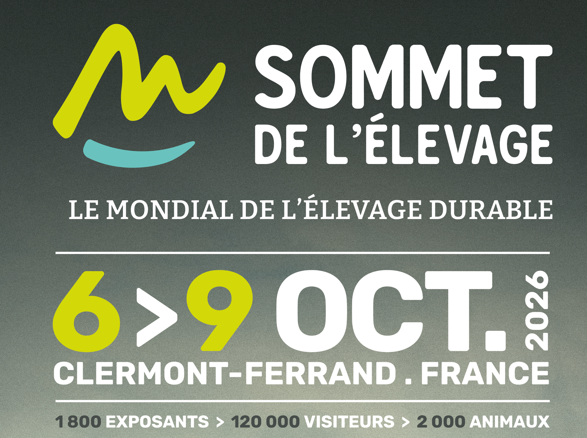 AFFICHE SOMMET DE L ELEVAGE 2026