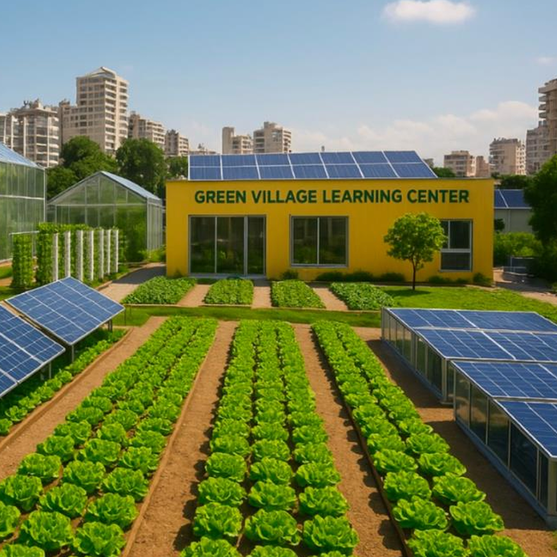 the GREENVILLAGE.MED project