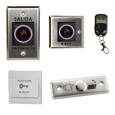 Pulsadores de salida para control de accesos Pulsadores de salida para control de accesos