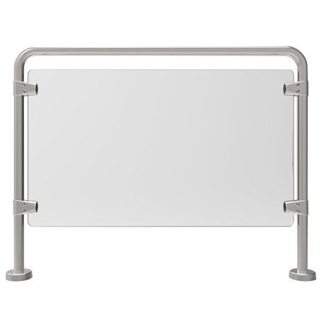 Baranda de acero inoxidable R40 Baranda de acero inoxidable R40