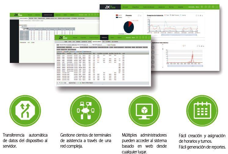 Interface software ZKTime Net 3.0 Interface software ZKTime Net 3.0