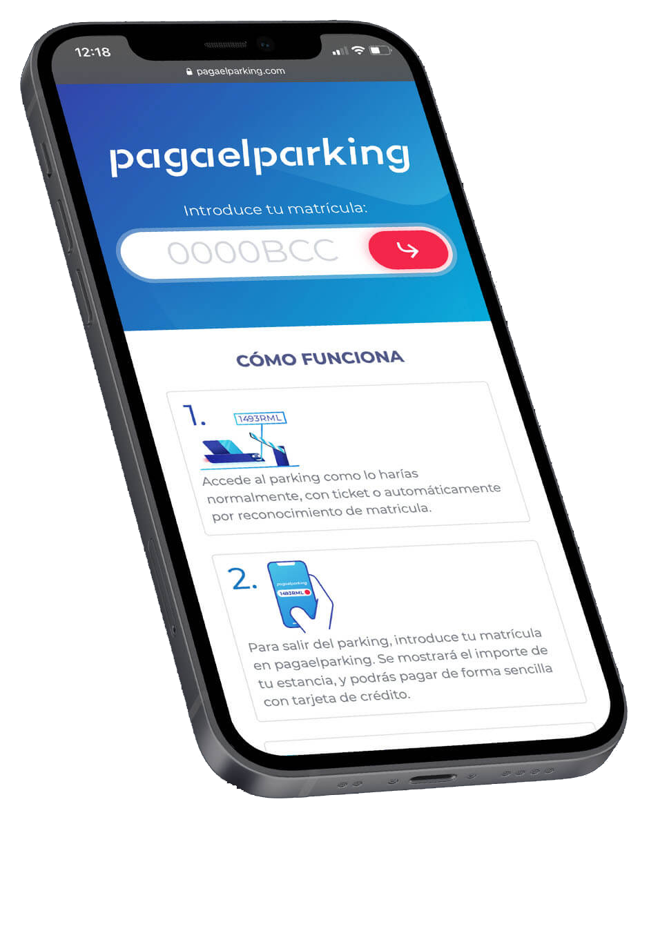 Cajero online parking autocaravanas