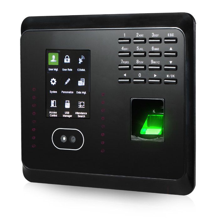 Terminal multibiométrico de control de presencia y accesos ZK MB360 Terminal multibiométrico de control de presencia y accesos ZK MB360