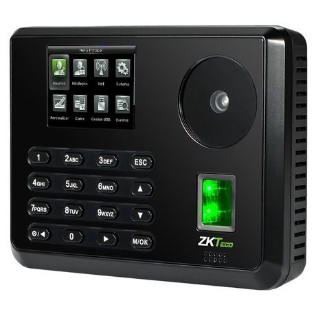 Terminal multibiométrico de control de presencia y accesos ZK P160 Terminal multibiométrico de control de presencia y accesos ZK P160