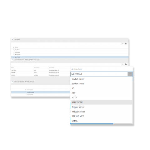 Informes de reconocimiento de matriculas Informes de reconocimiento de matriculas