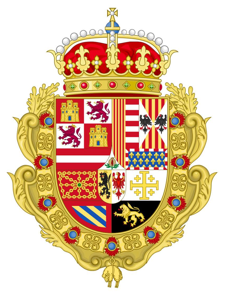 This is the crest for Charles II, Archduke of Austria. Our logo is in production. The mosaic can be seen of Coat of arms of Charles II, Archduke of Austria, on the ceiling of the Castle Chapel of St George, Ljubljanski Grad, Ljubljana. https://en.wikipedia.org/wiki/Charles_II,_Archduke_of_Austria — at https://www.ljubljanskigrad.si/en/visit-us/castle-spaces/castle-chapel-of-st-george/.
