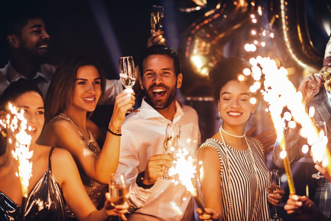 Silvester, Gala-Dinner, Countdown-Party