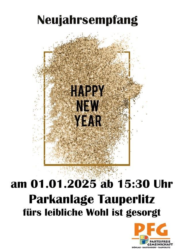 Einladung Neujahrsempfang 2025