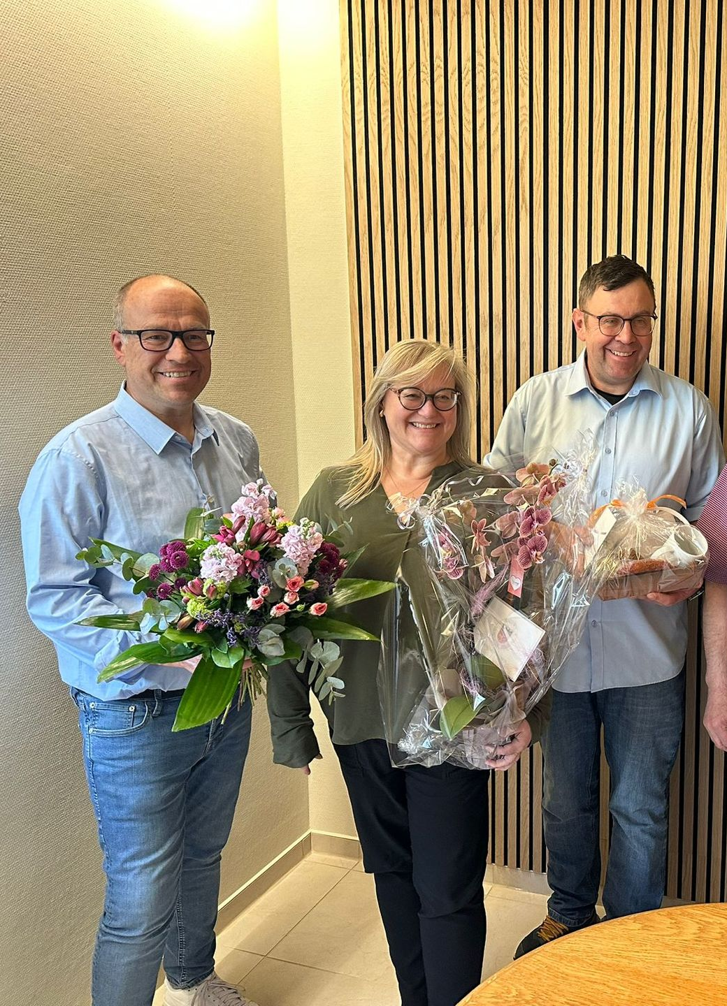 Verabschiedung Sabine Dietz Uwe Hertel