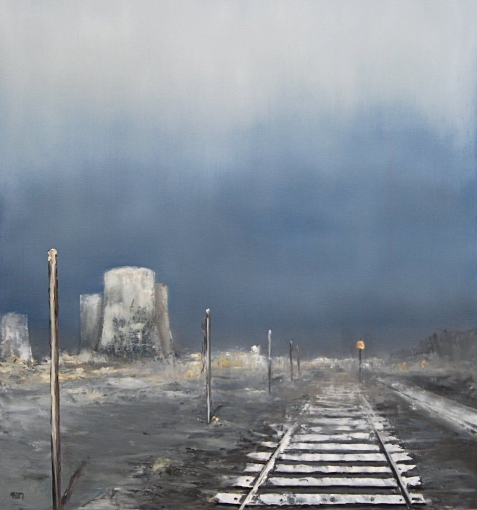 paysage industriel rail