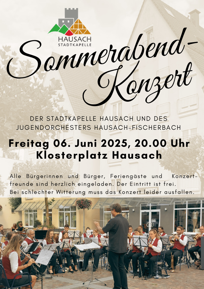 Sommerabendkonzert Stadtkapelle 2024 Sommerabendkonzert Stadtkapelle 2024