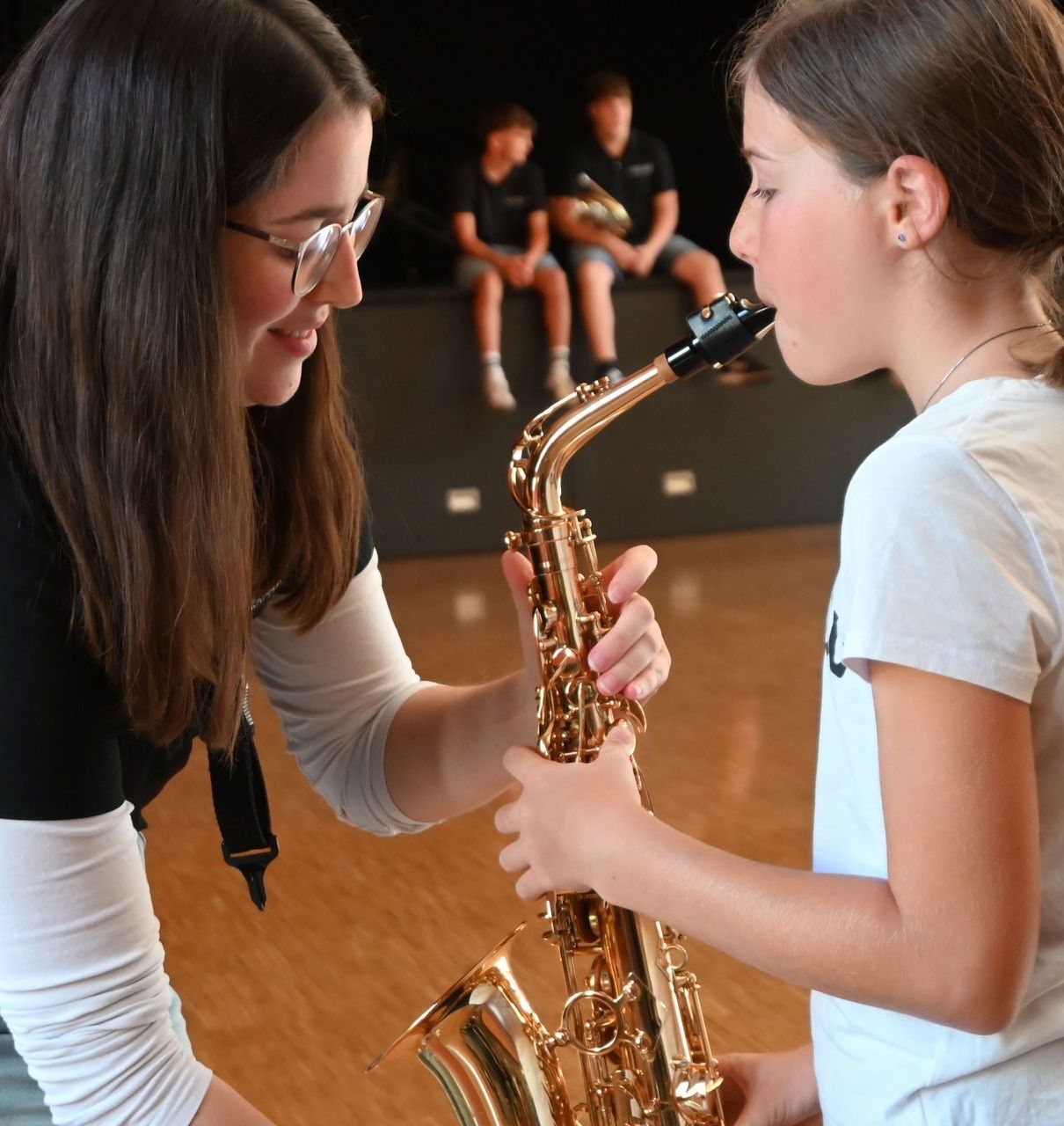 Mehr zur Instrumentalausbildung FamilienHock mit Musik und Spaß