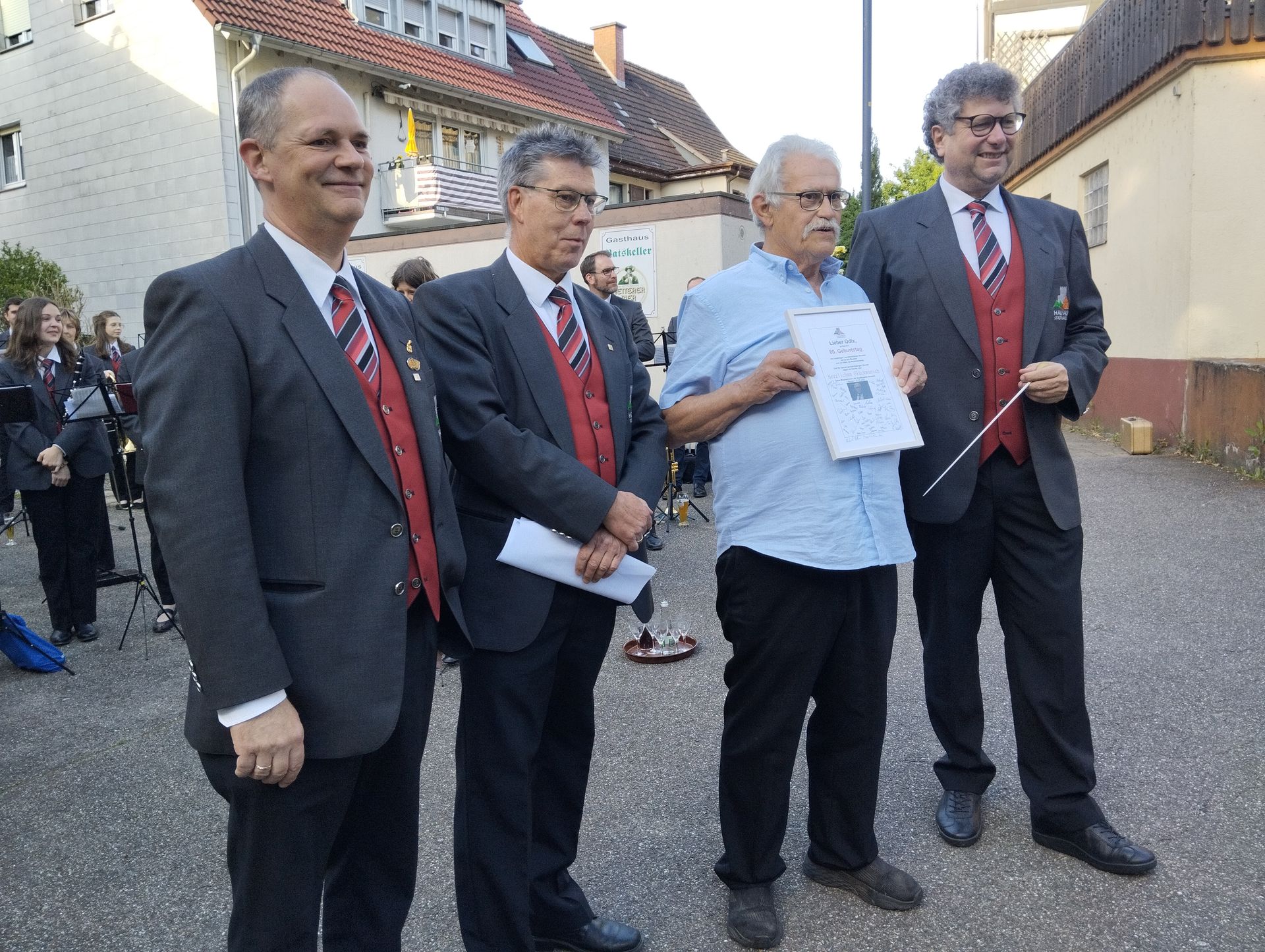 Stadtkapelle Hausach 80er Geburtstag