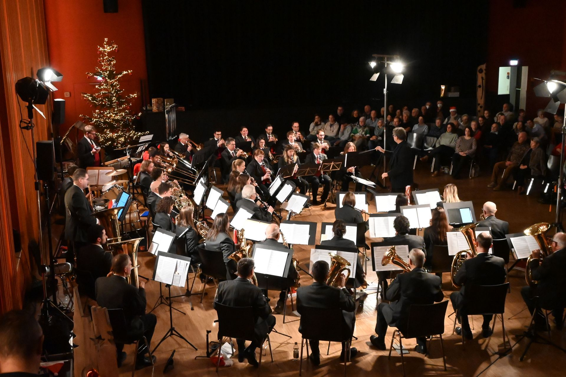 Modernes Blasorchester - Stadtkapelle Hausach bei einem Konzert mit anspruchsvoller Blasmusik