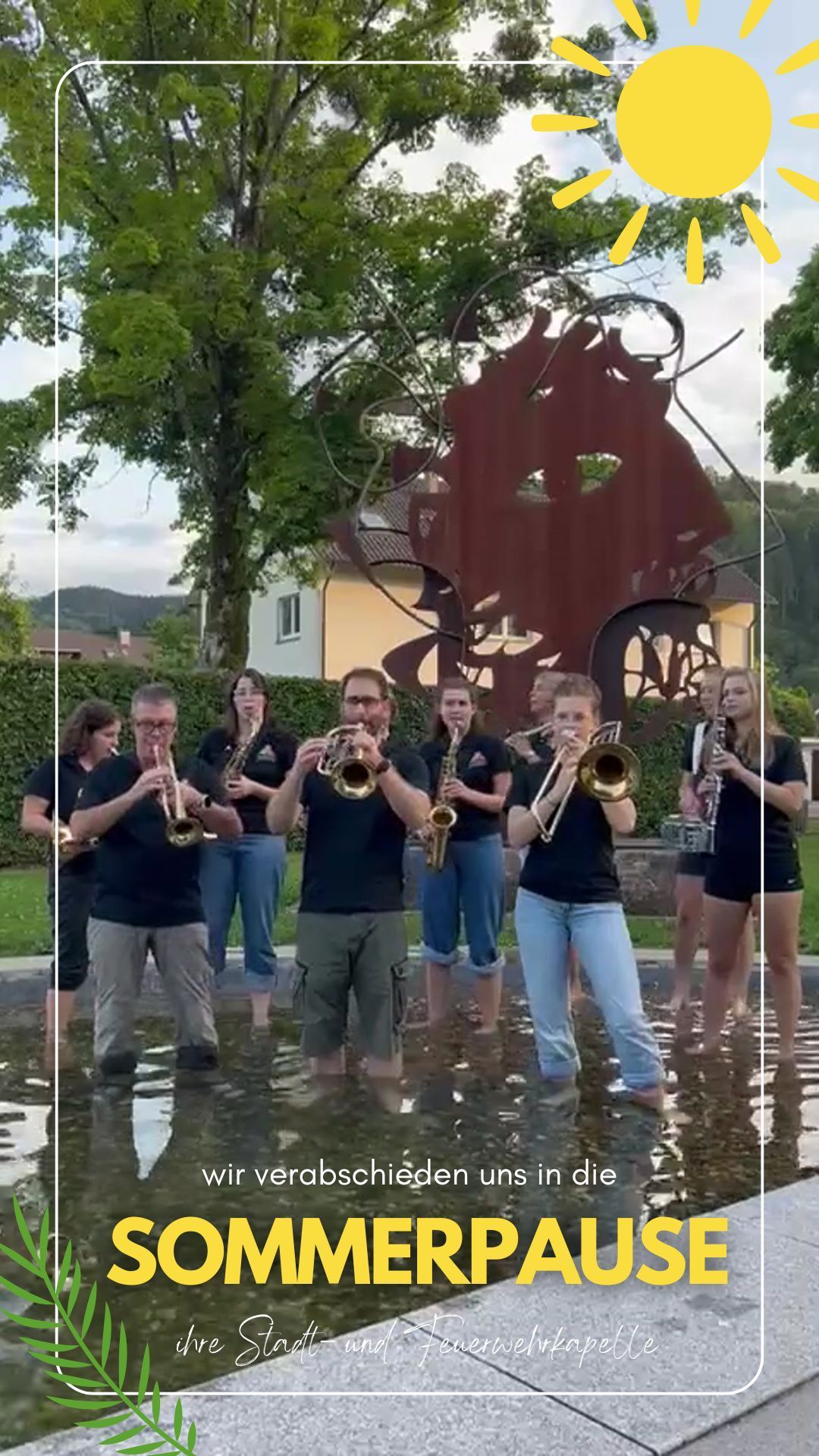 Stadtkapelle Hausach Sommerpause