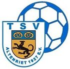 Das Logo des TSV Altenriet 1927 e. V. besteht aus dem Wappen der Gemeinde Altenriet und einem Fussball