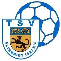 Logo des TSV Altenriet 1927 e. V. Das Logo des TSV Altenriet 1927 e. V. besteht aus dem Wappen der Gemeinde Altenriet und einem Fussball