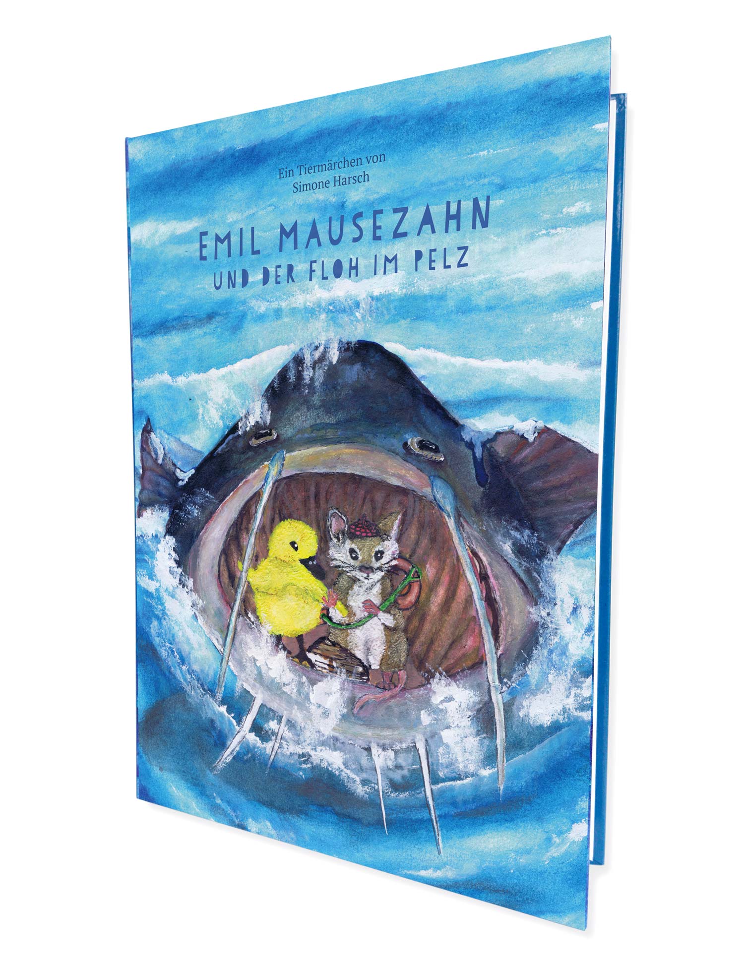 Aufrechtstehendes Buch Die Uunglaublichen Abenteuer von Emil Mausezahn und seinen Freunden