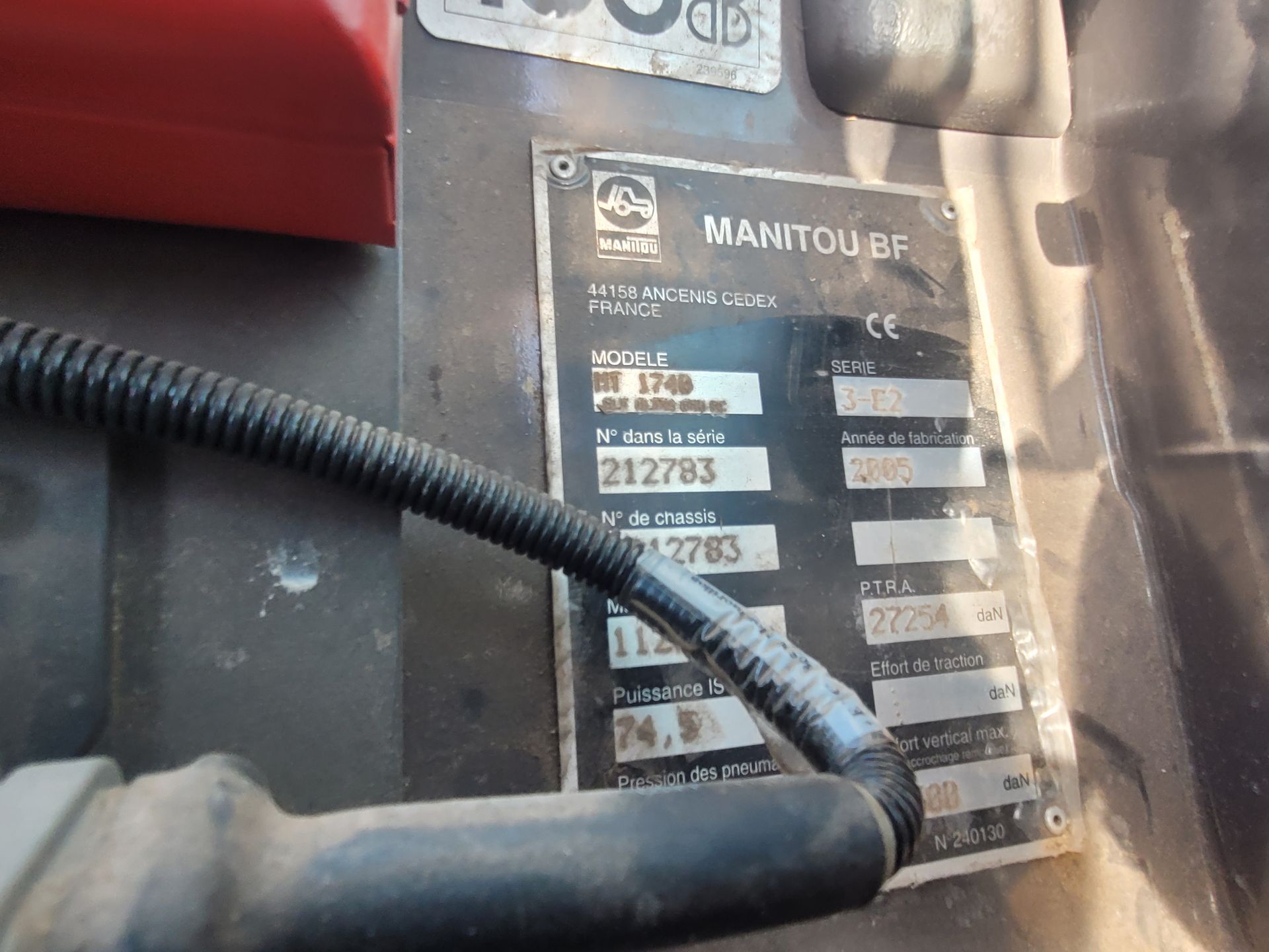 Manitou MT 1740 SL TURBO ROH RC