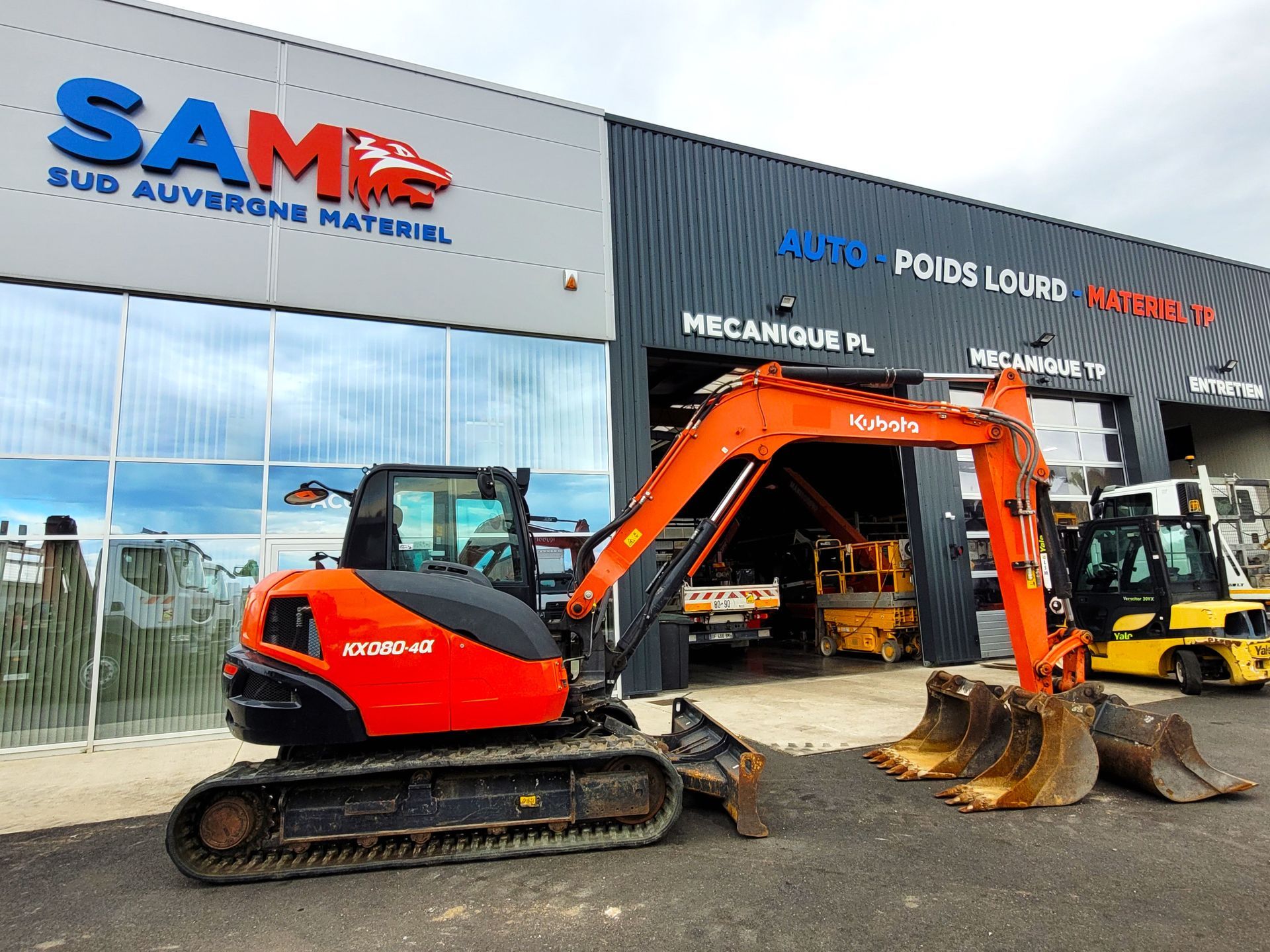 Mini Pelle Kubota KX 80-4 A