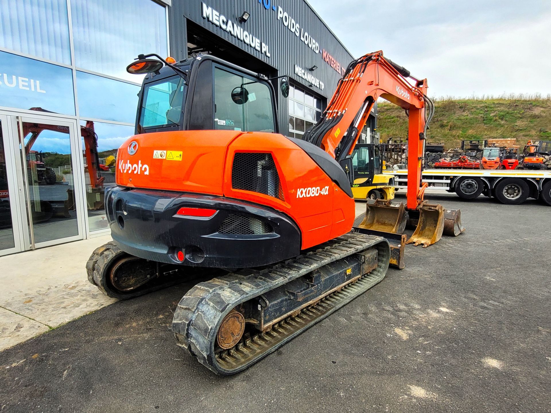 Mini Pelle Kubota KX 80-4 A