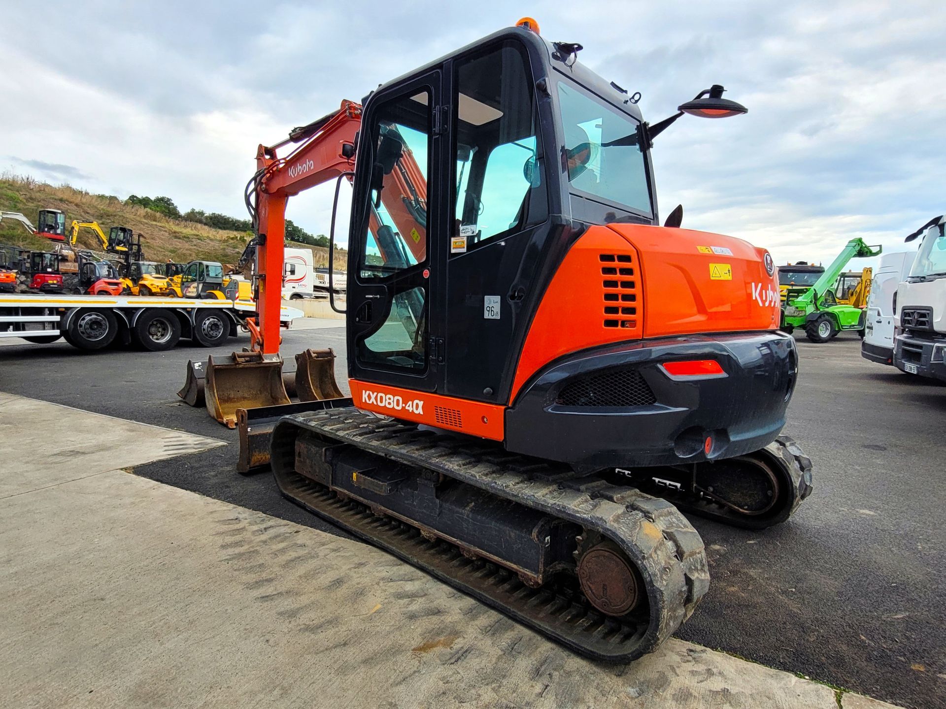 Mini Pelle Kubota KX 80-4 A