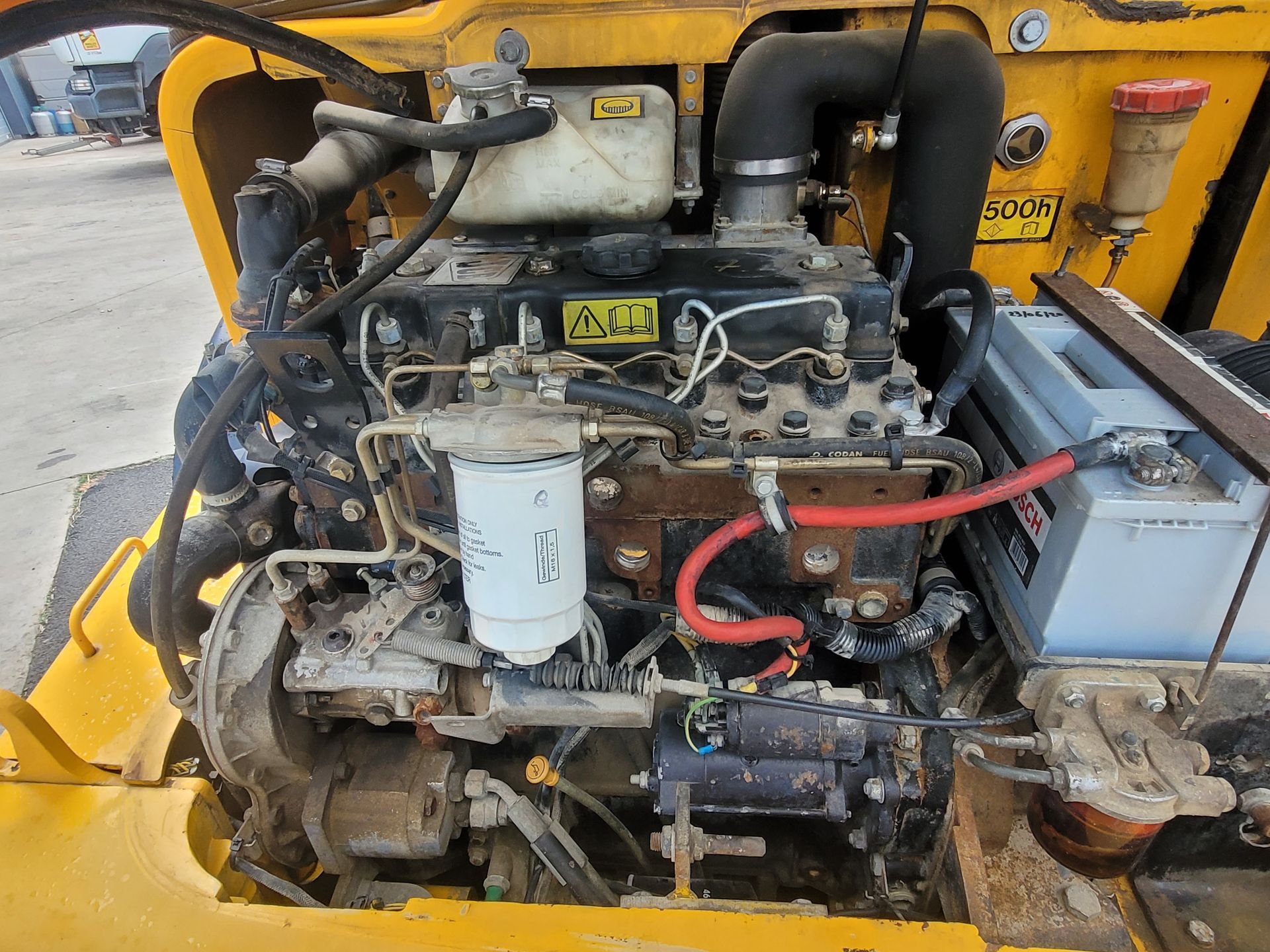 CHARGEUSE JCB 407