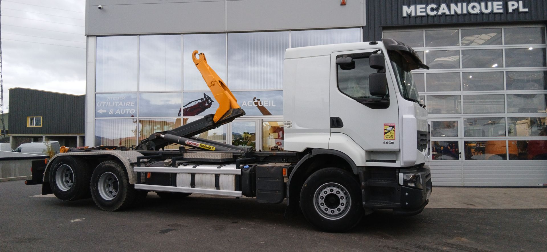 Renault Premium 460 Bras Guima Palfinger
