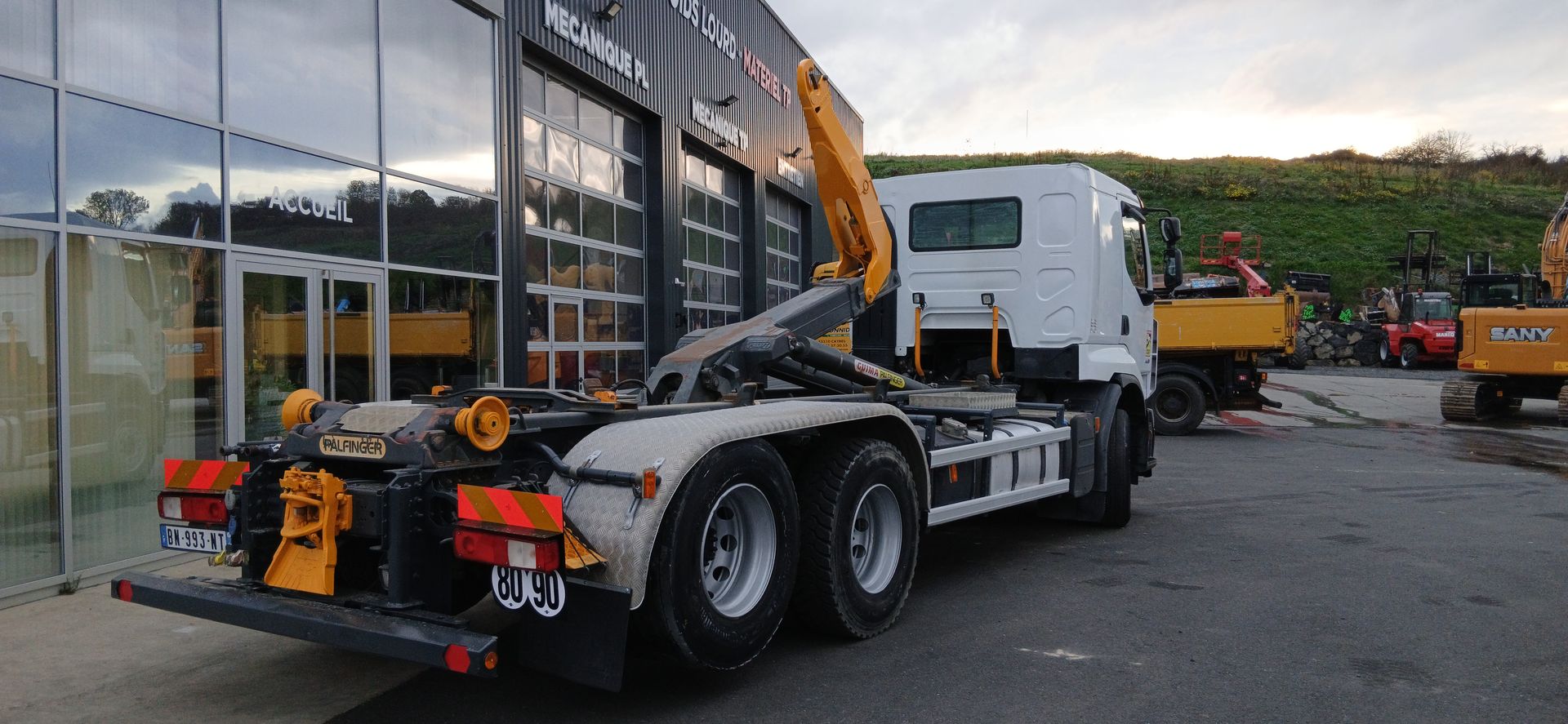 Renault Premium 460 Bras Guima Palfinger