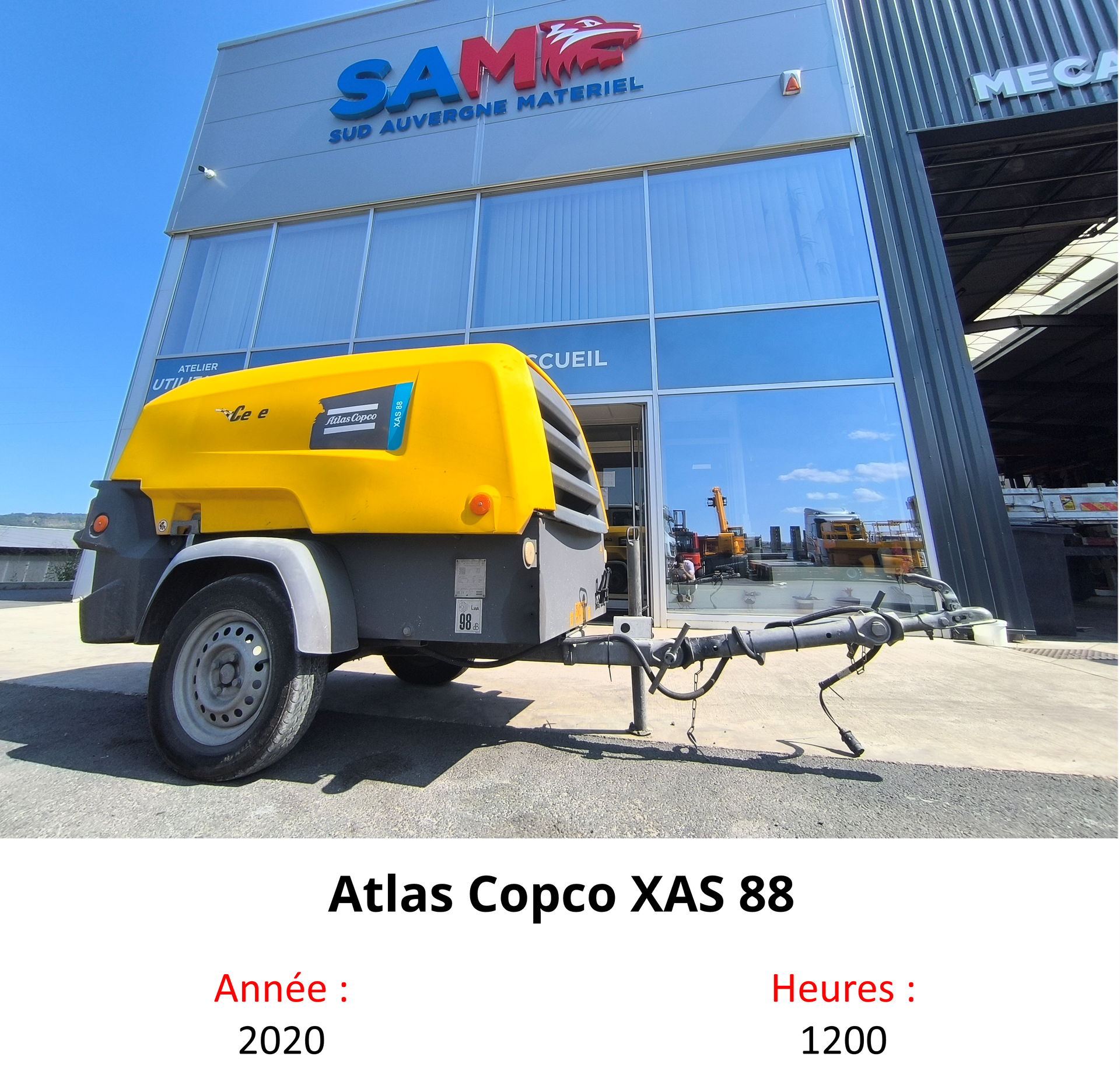 Atlas Copco XAS 88 2
