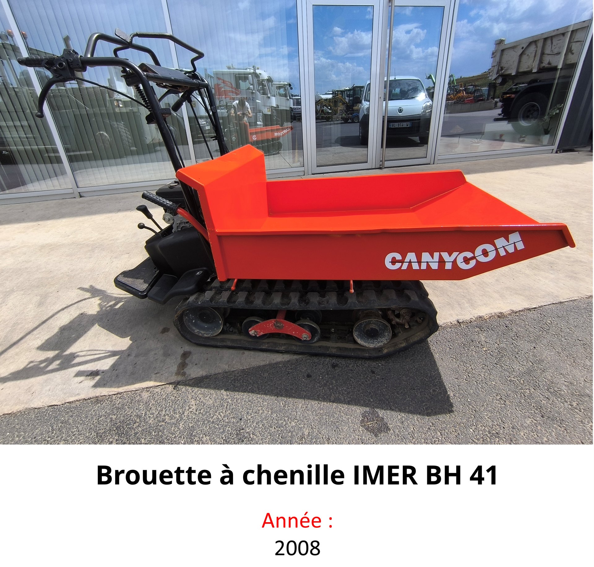 Brouette à chenille IMER BH 41