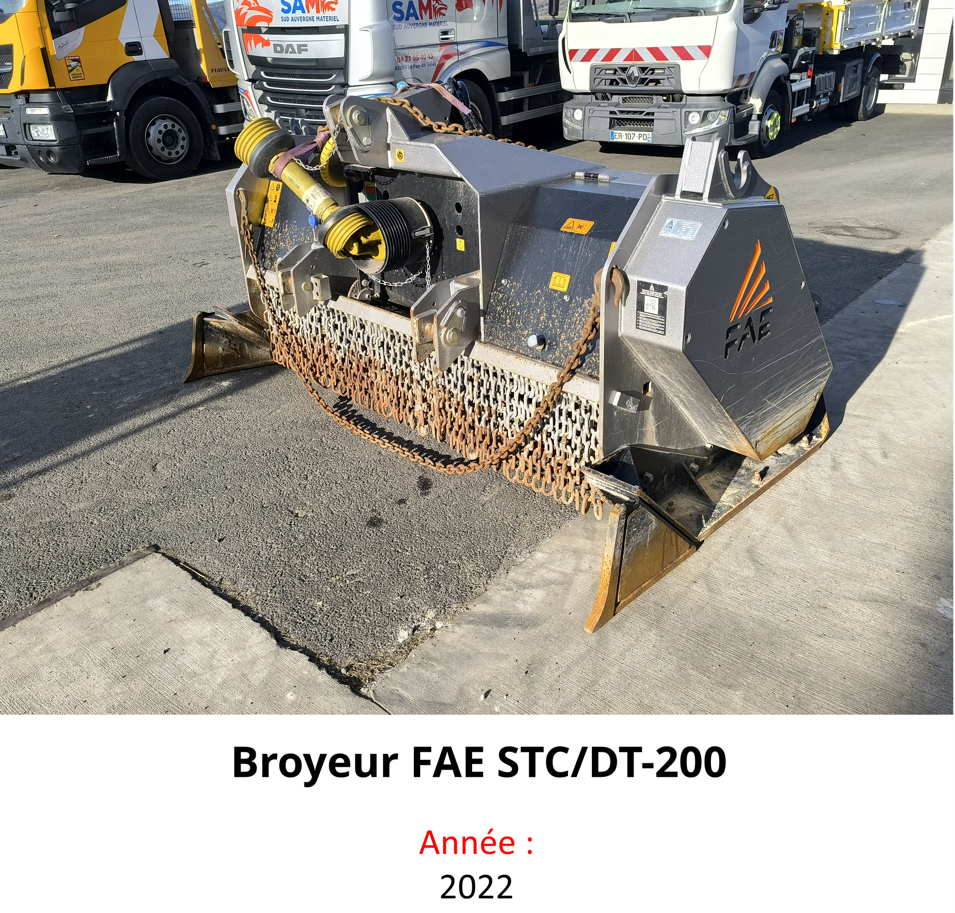 Broyeur FAE STC/DT-200