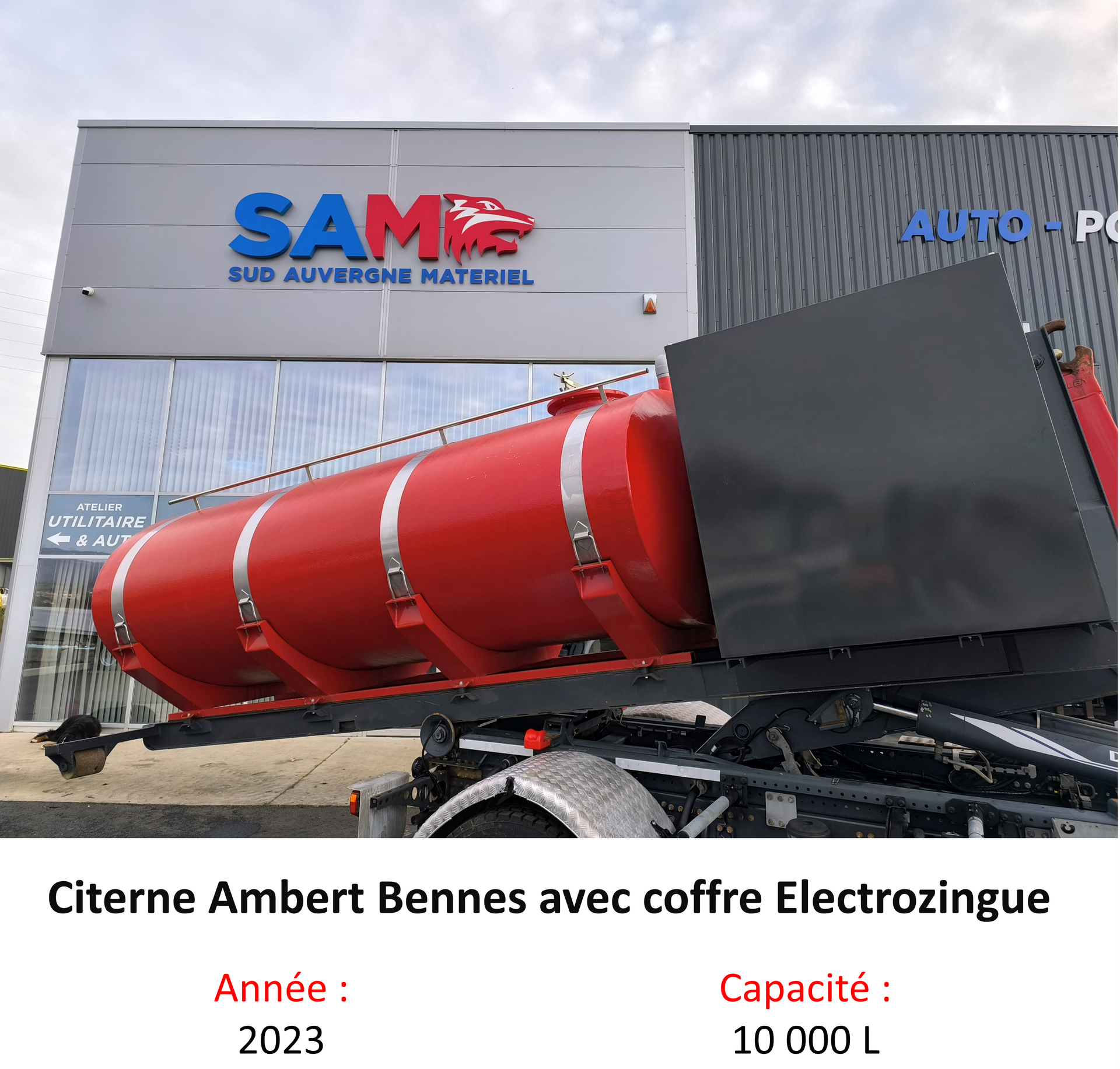 Citerne ampliroll ambert benne