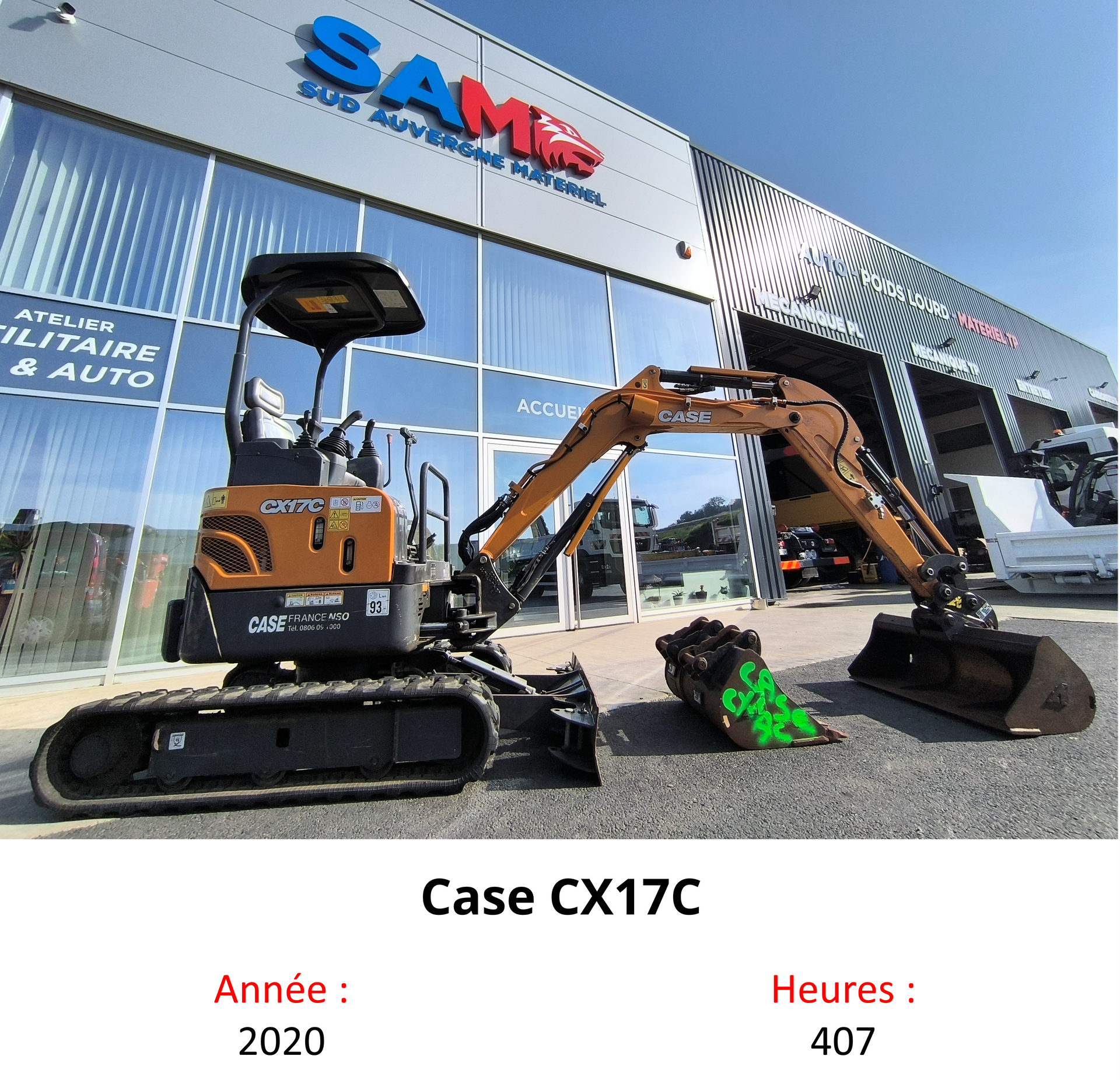 Case CX17C