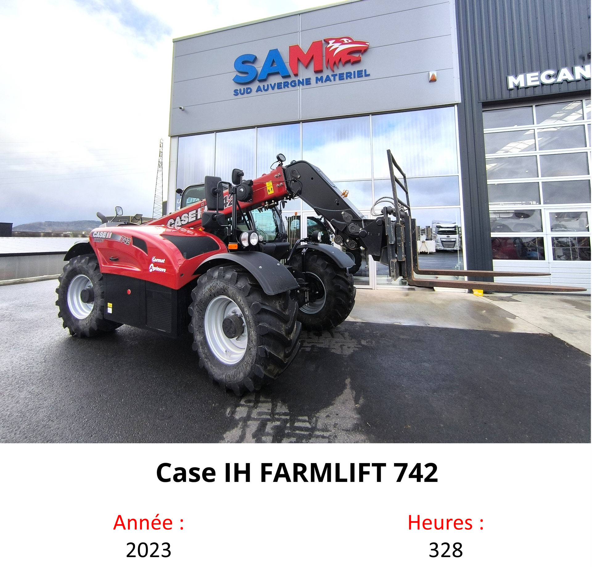 Case IH FARMLIFT 742