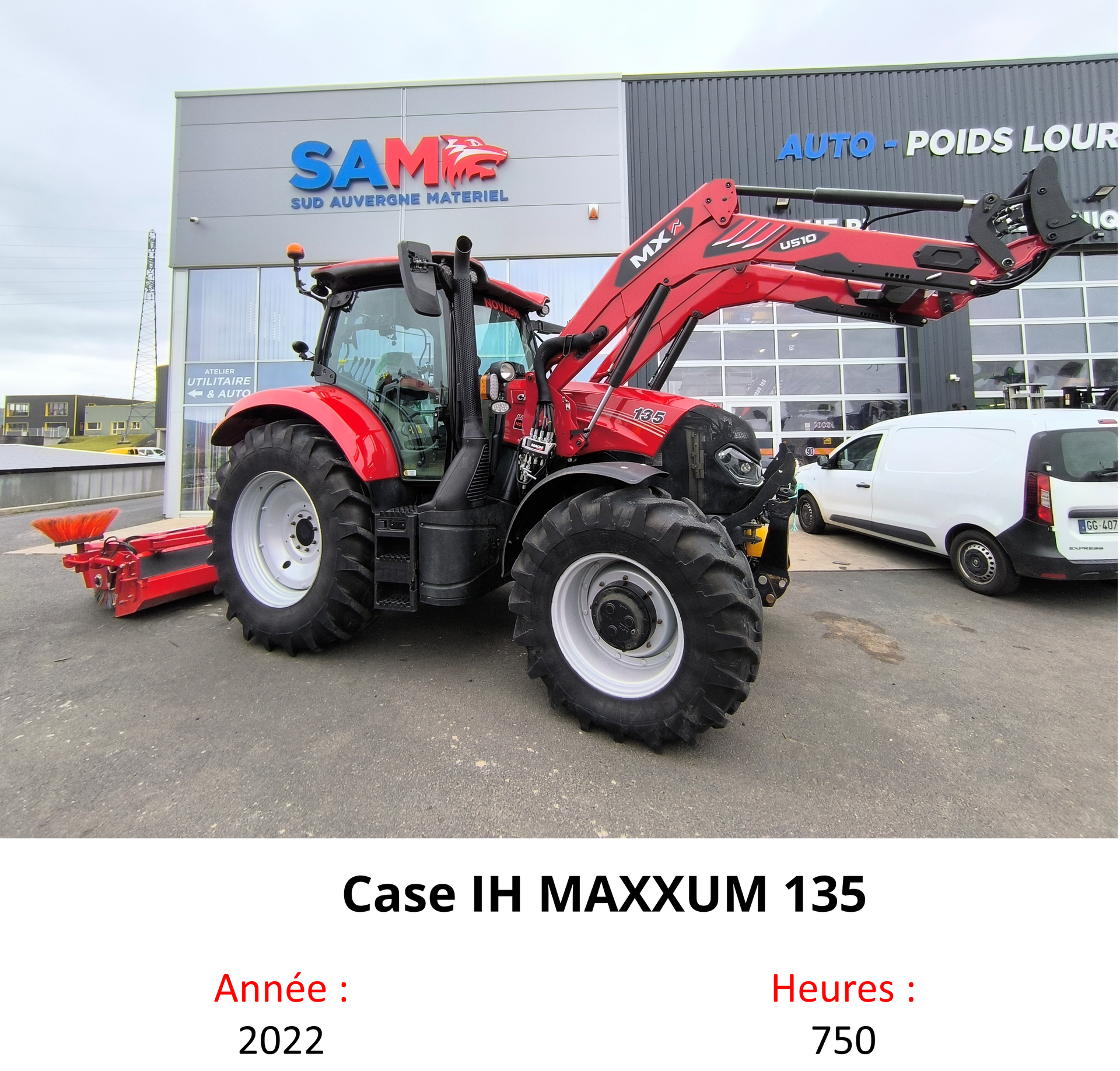 Case IH MAXXUM 135