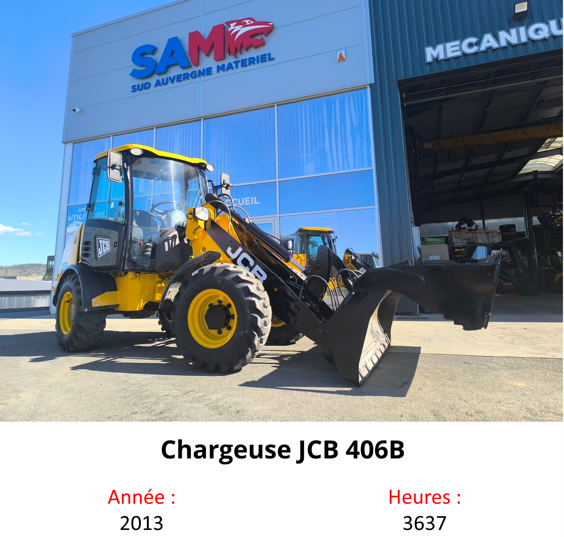Chargeuse JCB 406B