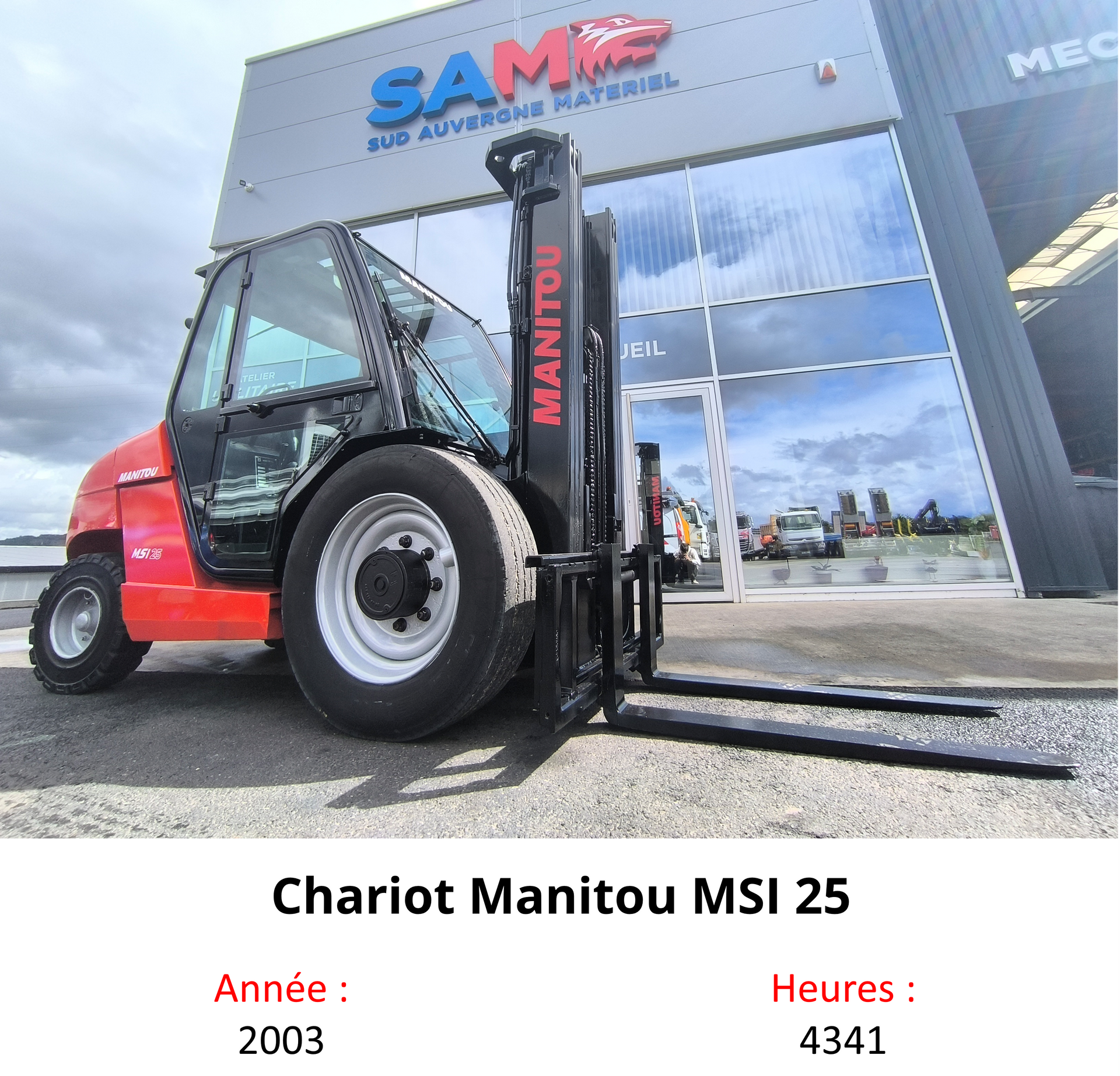 Chariot Manitou MSI 25