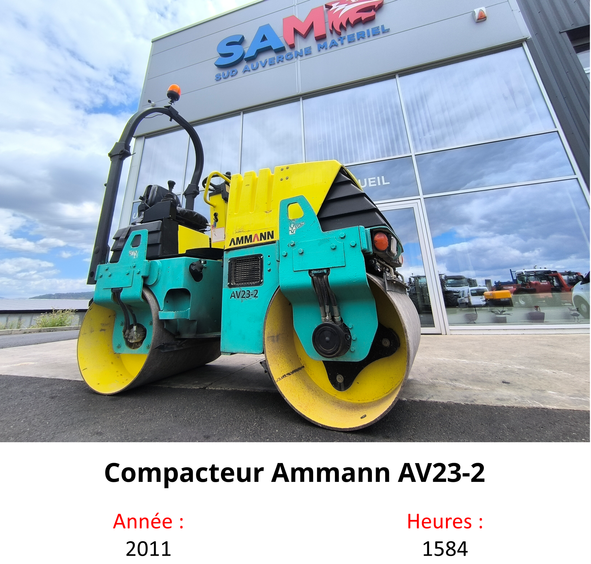 Compacteur Ammann AV23-2