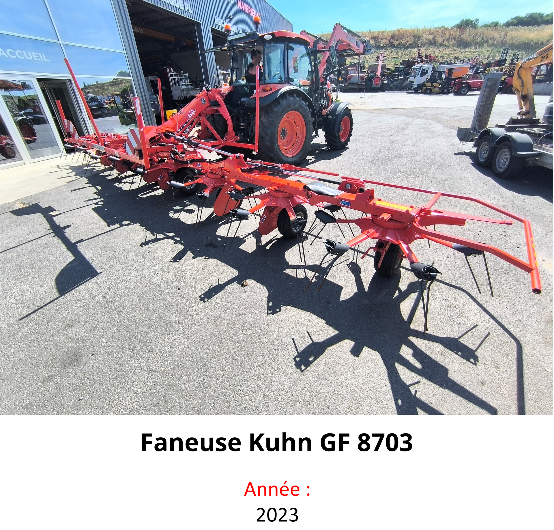 Faneuse Kuhn GF 8703