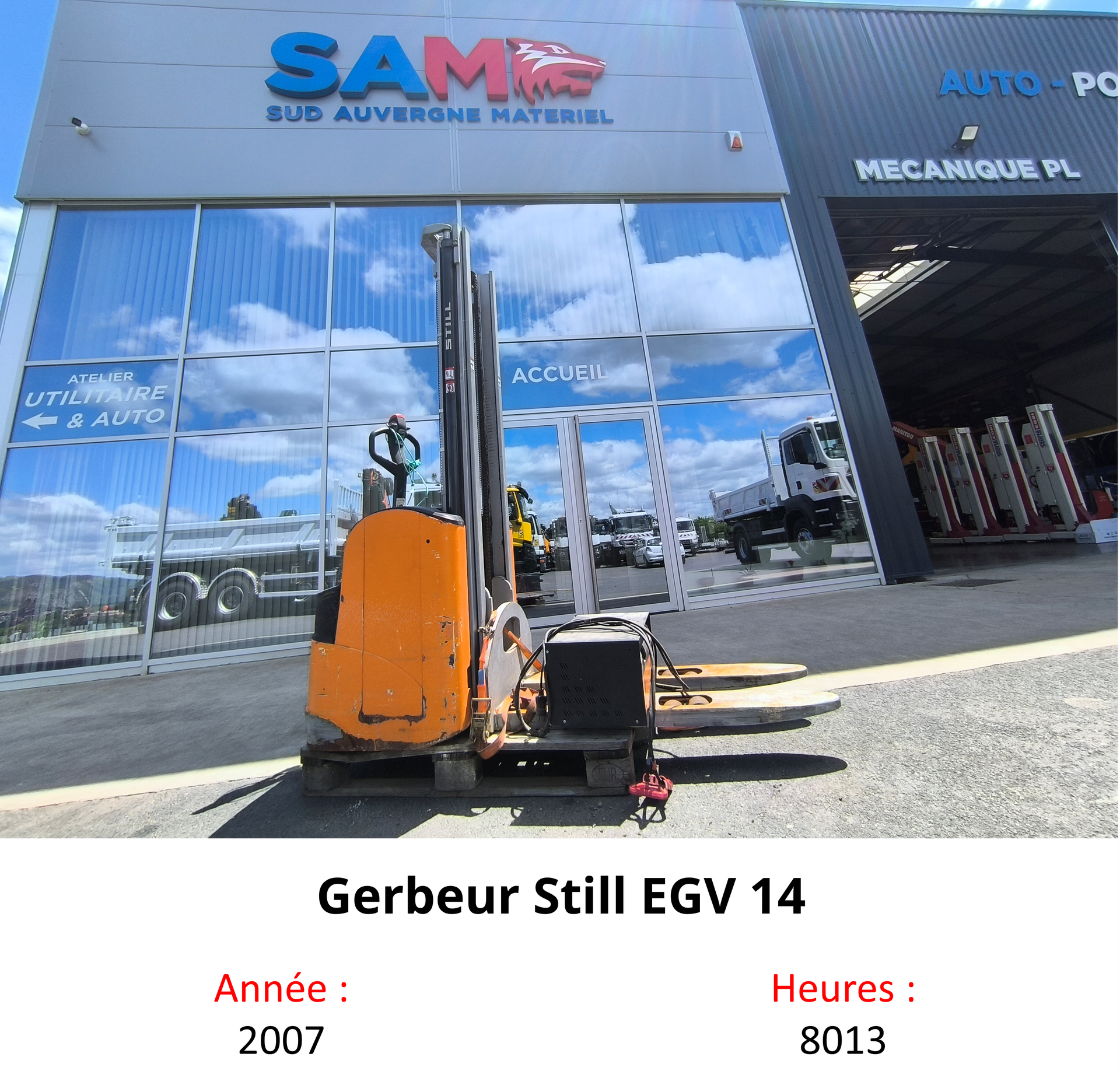 Gerbeur Still EGV 14