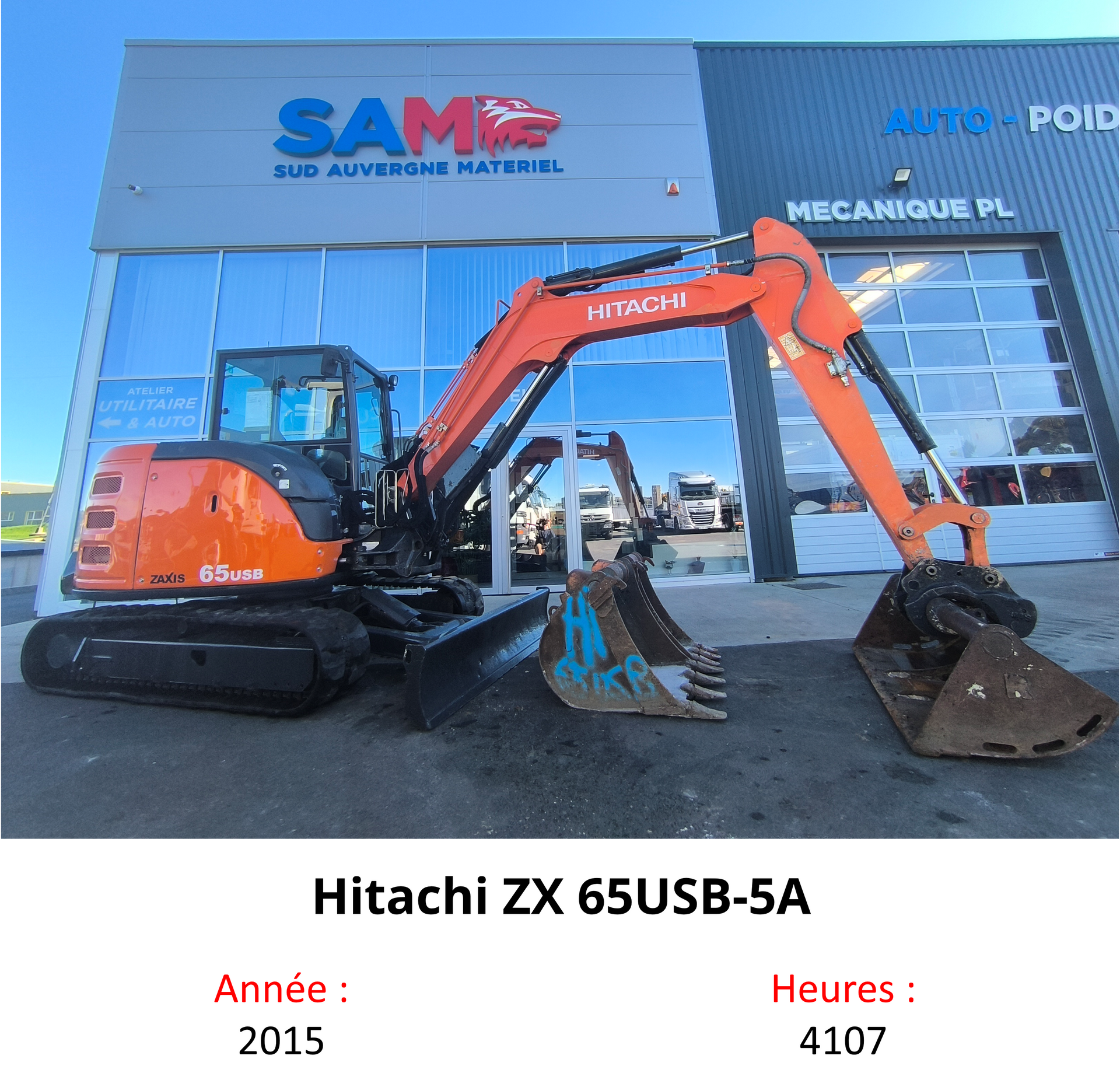 Hitachi ZX 65USB-5A
