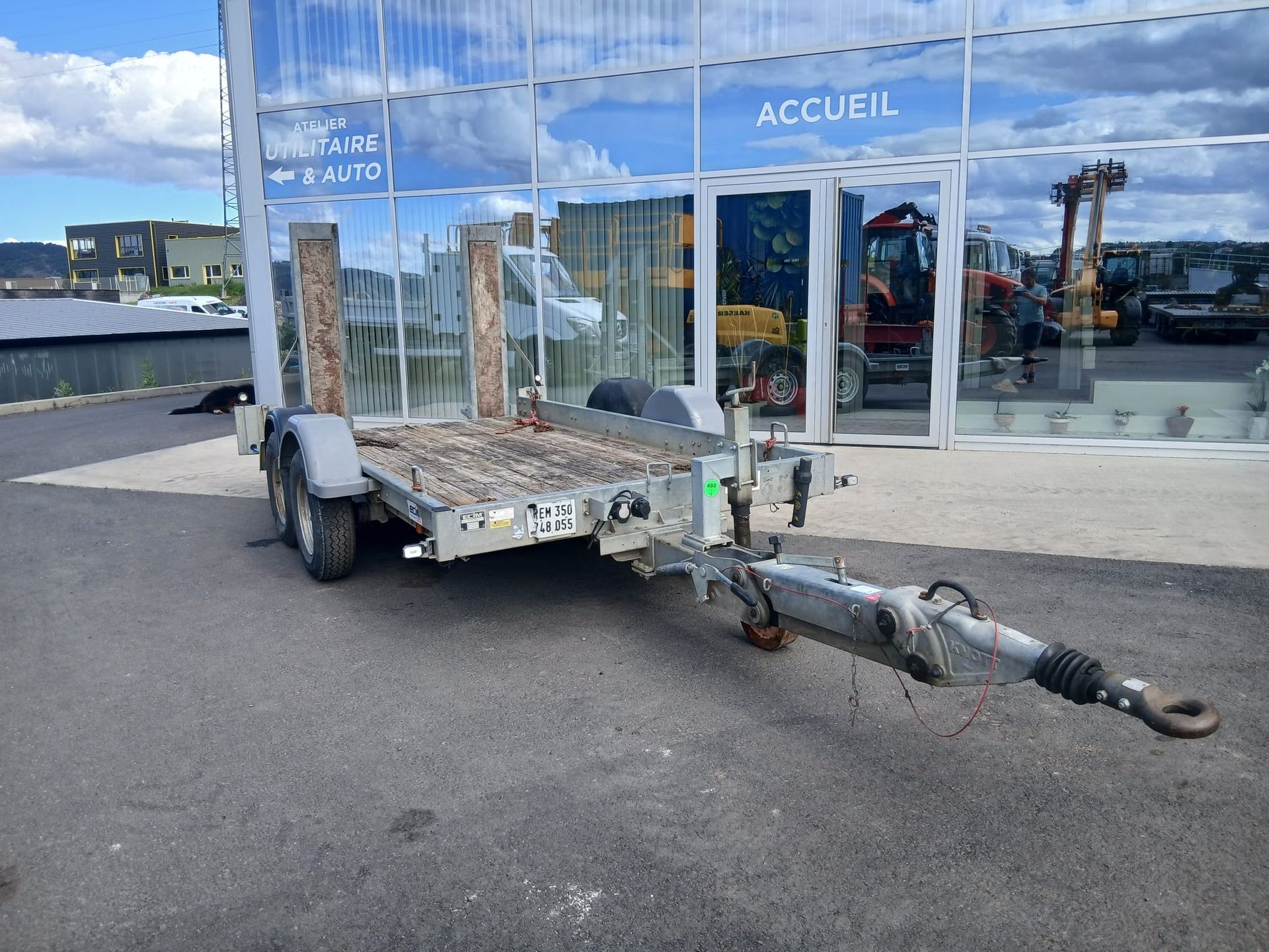 Ecim 2 essieux 3.5T