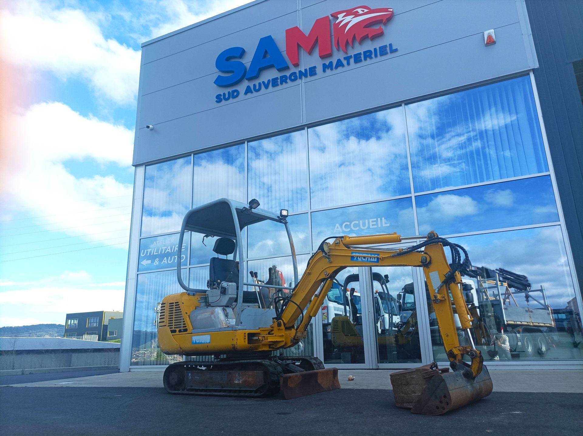 Mini pelle Yuchai YC18-2